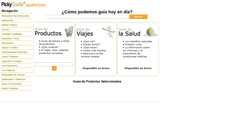 Desktop Screenshot of pickyguide.es